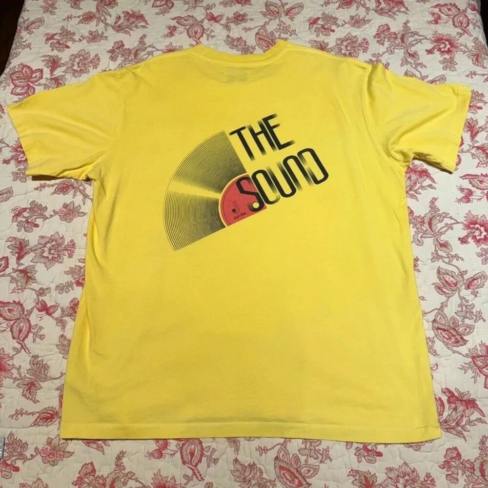 Designer Just Don Record Music Streetwear The Sound Streetwear Yellow T Shirt!